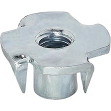 M8 Ağaç Somunu 8 mm Tırnaklı Ahşap Çakma Somun - 20 Adet, 01756101101101