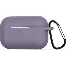 Airpods Pro Uyumlu Airbag Silikon Kılıf, Lila