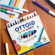 Odea 12'li Kutu Turbo Maxi Pastel Boya, Yaratıcılık ve Sanat Için Uygun
