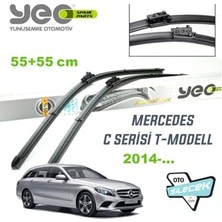 Mercedes C Serisi T-Model ile Uyumlu Aeroflex Silecek Takımı 2014-..
