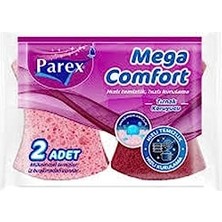 Mega Comfort Sünger Oluklu 2'li, 1 Paket (1 x 2 Adet)
