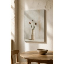 Kırık Saplar — Bahar Illüstrasyonu — 30×40 cm Kanvas Tablo