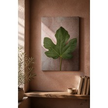 Yaban Inciri — Bitki Dokusu — 30×40 cm Kanvas Tablo