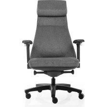 Konak Business Çalışma Koltuğu Large Kumaş Gri