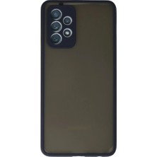 Samsung Galaxy A72 Kılıf Montreal Silikon Kapak - Lacivert
