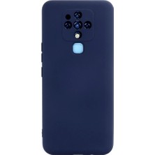 Tecno Camon 16 Kılıf Nano Içi Kadife Silikon - Lacivert