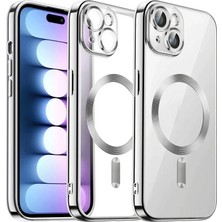 iPhone 13 Kılıf Kross Magneticsafe Kapak - Titan Gri