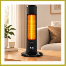 Bezos 2000W Dikey Elektrikli Isıtıcı Soba Bcks