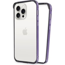iPhone 14 Pro Land Bumper Koruma Kapak - Derin Mor