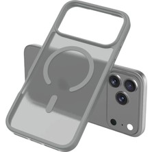 iPhone 17 Pro Max/18 Pro Max Magsafe Kapak - Titan Gri