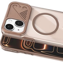 iPhone 14 Zinko Magsafe Kapak - Çöl Titanyum