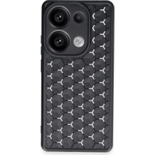 Redmi Note 13 Pro 5g Kılıf Petek Silikon Kapak - Siyah
