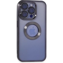 iPhone 15 Pro Max Kılıf Slot Silikon - Mor