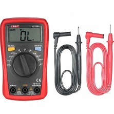 Xml Bayiciniz Tr Alkatronik Unı-T UT33A+ Dijital Multimetre Mini Cep El Tipi Voltmetre Ampermetre