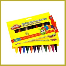 Bezos 12 Renk Extra Büyük Boy Crayon Bcks