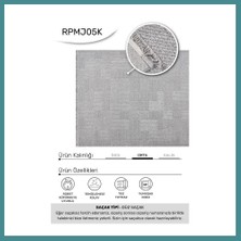 Bezos Youdayhomecollection Margin Model Oturma Odası Halısı · Ebat: 80X80 Mac