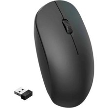 Ergonomik Tasarım Kablosuz Siyah Mouse Hassas Uzun Ömürlü