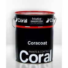 Coral Coratech Topcoat Hardener 50100 Boya Sertleştirici 5 kg Ral 9005 Siyah Takımı