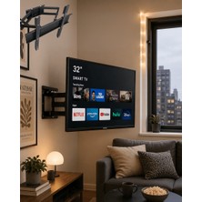 Str Store Hareketli Tv Duvar Askısı 32 55 Inç Döner Eğimli Televizyon Aparatı