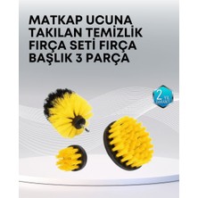 Str Store 3’lü Matkap Ucu Temizlik Fırçası Seti Çok Amaçlı