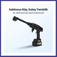Bezos Kablosuz Basınçlı Yıkama Tabancası | Taşınabilir Oto Yıkama Mrl