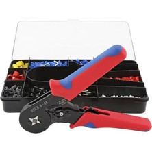 Vanckey 1200 Parça Pabuç Sıkma Pensesi Seti 0.25-10 Mm² Kablo Yüksük Pabuç Krimp Pensesi Ferrül Terminal Seti