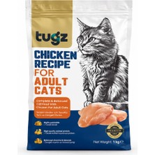 Tugz Tavuklu Yetişkin Kedi Maması- 1 kg