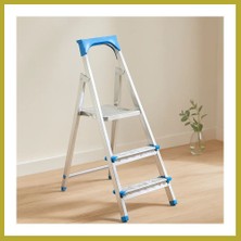 Bezos 2+1 Basamaklı Metal Merdiven 60 cm - 120 kg Bcks