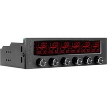 Thermaltake Commander F6 Rgb LCD Ekranlı Multi Fan Kontrol Ünitesi