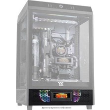 Thermaltake Tower 500 Kasa Için Rgb 3,9"" LCD Panel Kiti Siyah
