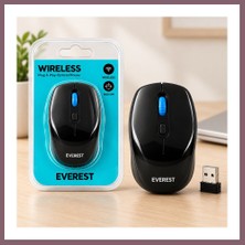 Bezos Kablosuz Optik Mouse Siyah Lacivert Bzss