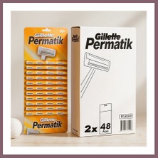 Bezos Tek Bıçaklı Saplı Jilet 96 Adet Bzss