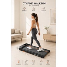 Omrs Store Mini Koşu Bandı 34X79 cm Yürüyüş Bandı Uzaktan Kumandalı Eğimli