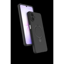 Urfakent Samsung Galaxy A07 4g Uyumlu Regal Magsafe Standlı Kapak - Siyah