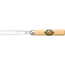 Xml Bayiciniz Tr 3107006 7 Kesim Düz Oyma Keski Saplı, Bej/gümüş, 6 mm