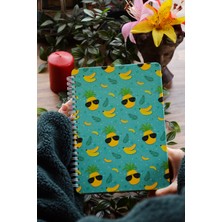 Sert Kapak A5 Kareli Spiralli Defter | Co Notes