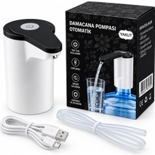 Str Store USB Şarjlı - Otomatik Damacana Su Pompası 13782