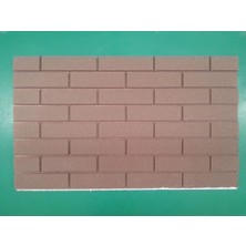 Duvar Paneli Kabartmalı Sıvalı 3 Cmx 60CM X200 cm Tuğla Desen 1.2 M2 Dekorasyon 3 cm Tuğla Dese