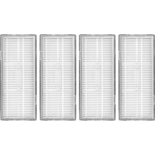 Belirtilmemiş Filtre Aksesuarı, Roborock S8/s8+/s8 Pro Ultra/s7/s7 Maxv/s7 Maxv Ultra/s7 Max Ultra/s7 Pro Ultra Için, Yıkanabilir Hepa Filtre, 4 Adet, G20 Süpürme Robotu Için, 4'lü Paket