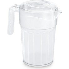 MUJGAN Pc Sürahi Kapaklı 1,15 Litre