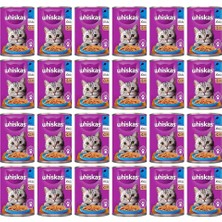 MUJGAN Whiskas Ton Balıklı 400 gr X24, Kedi Yaş Mama