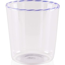 MUJGAN The Mia Borosilikat Su Bardağı Mavi 320 ml BRD0131