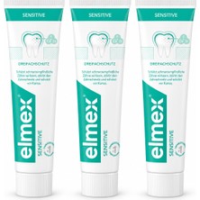 Elmex Sensitive Hassas Dişler Için Diş Macunu 3 x 75 ml