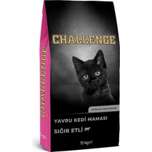 MUJGAN Challenge Sığır Etli Yavru Kedi Maması 15 kg