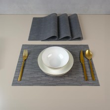 MUJGAN Maxstyle Graphile 4 Parça Amerikan Servis 30X45 cm