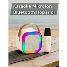 Hakan Living Karaoke Mikrofon Hoparlör Seti 6 Saat Kullanım Süresi Yeni Nesil