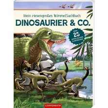 MUJGAN Mein Riesengroßes Wimmel-Such-Buch: Dinosaurier & Co.: Über 25 Arten Suchen Und Entdecken