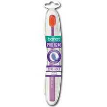 MUJGAN Banat Pro 6240 Ultra Yumuşak Diş Fırçası, Çok Renkli