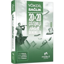 MUJGAN Mokadil Yayınları Modadil Yökdil Sağlık 20X20 Çözümlü Mini Denemeler-Yeni
