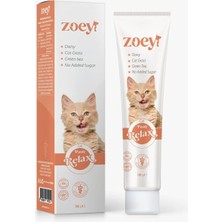 MUJGAN Zoey Relax Malt Paste Kediler Için Rahatlık ve Sakinliği Destekleyen Malt Macunu 100 gr